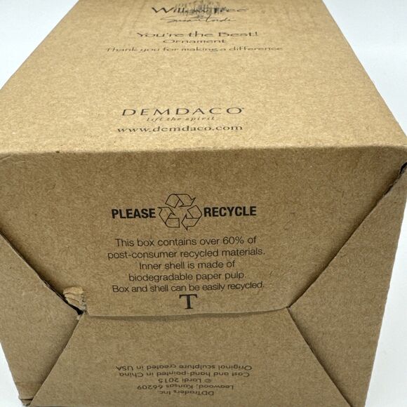 2015 Demdaco Willow Tree “You’re The Best” Figurine 5.25”T 3”w‎ - Picture 14 of 14